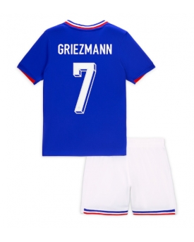 Francia Antoine Griezmann #7 Maglia Gara Casa Repliche Europei 2024 Bambino